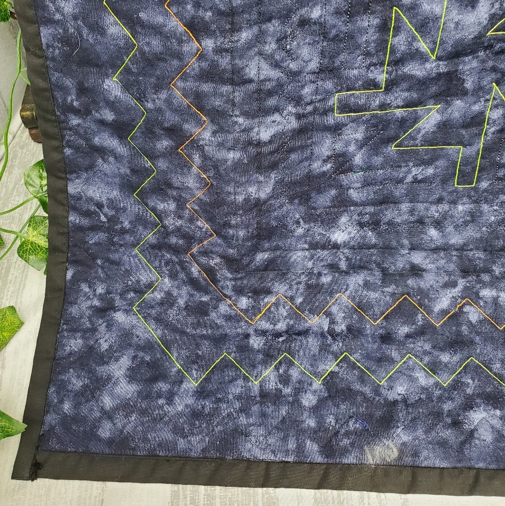 Quilt Rainbow Pinwheel Square - Picture 11 of 11